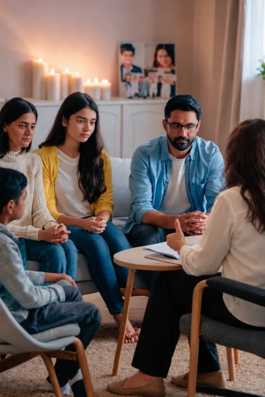 Sesión de orientación y diálogo con padres y madres
