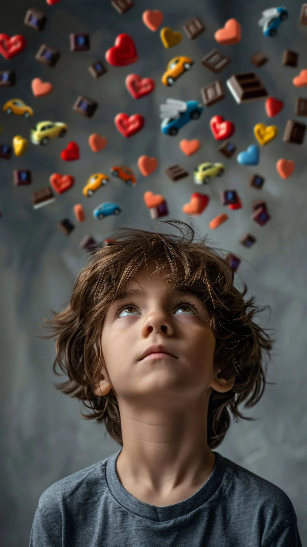 Niño con problemas de concentración